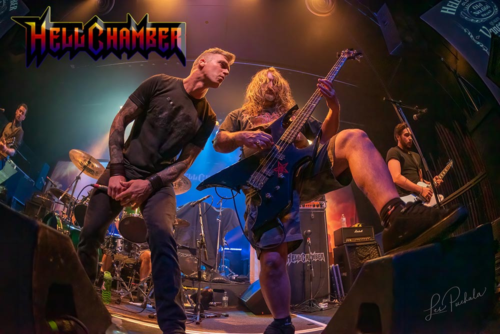 Hellchamber live phot by Les Puchala